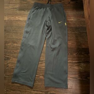 Nike Large grey live strong sweat pants